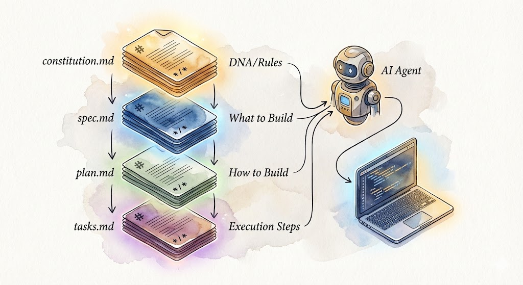 Spec-Kit Four-File Architecture