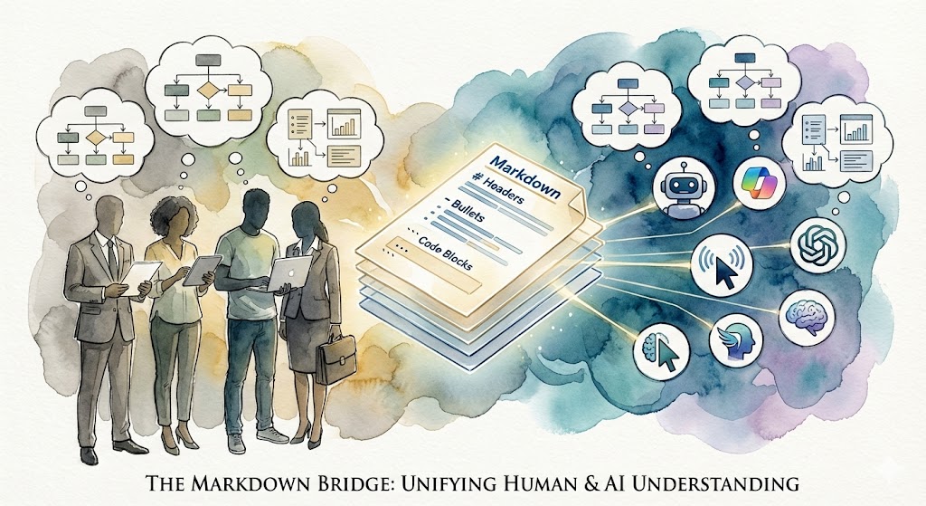 Markdown: The Universal Language for Human-AI Collaboration