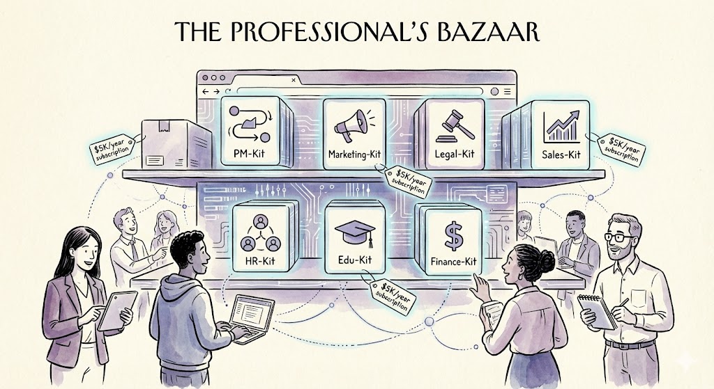 Digital marketplace for expertise kits